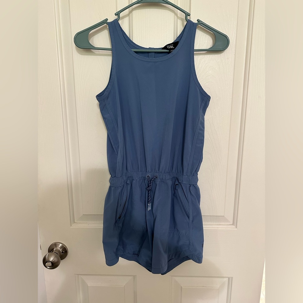 Athleta Girl Blue Romper lg 12
